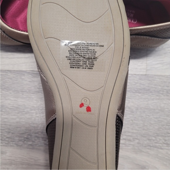 Avon cushion walk flats pink inner sole size 9 NEW - Picture 3 of 8